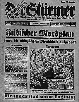 Der Sturmer Nazi newspaper