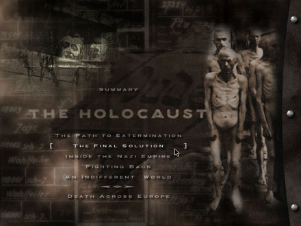Holocaust educational CDROM Lest We Forget