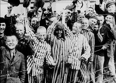 the day before Dachau was liberated