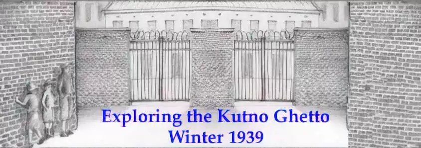 Abe's Story - Kutno ghetto drawing