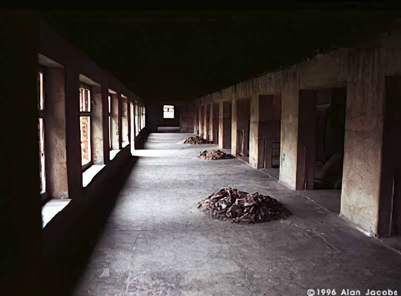 Birkenau Prisoners Reception: The Sauna